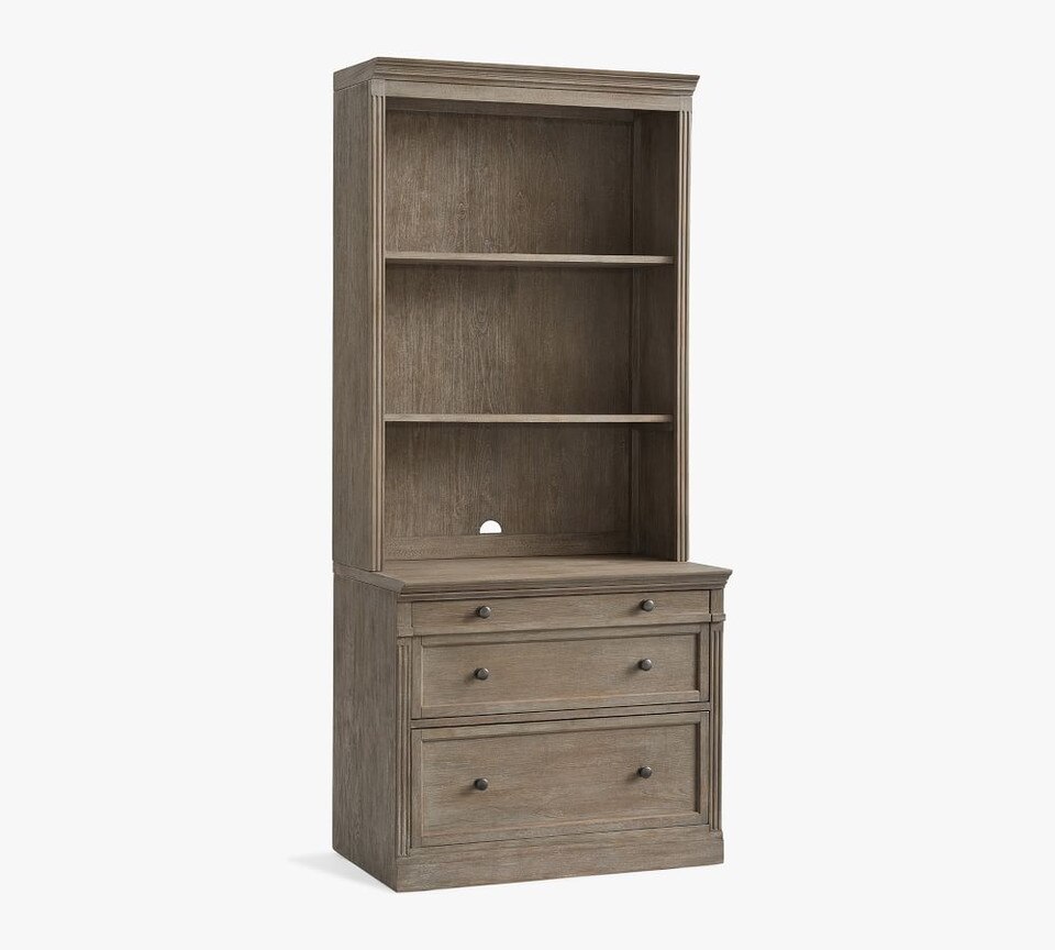 Livingston Lateral File Bookcase Pottery Barn Australia